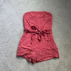 Xhilaration Strapless Romper